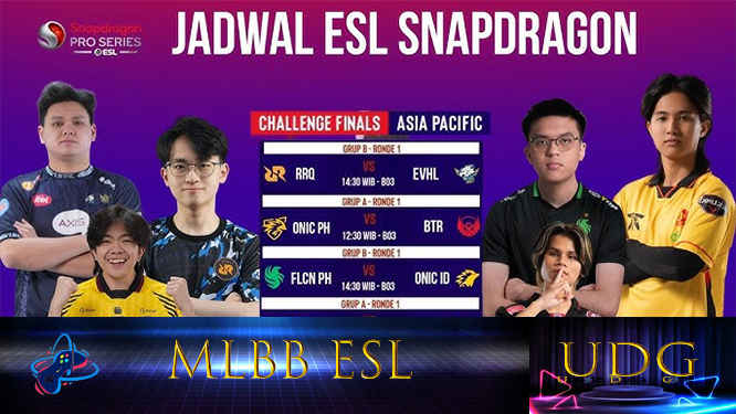 Jadwal ESL Snapdragon Season 6 MLBB Challenge Finals